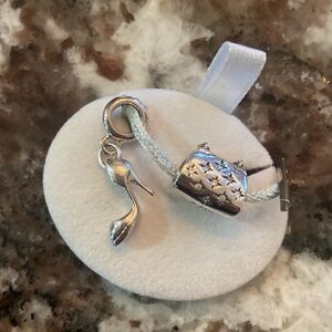 Chamilia high heel and purse charms